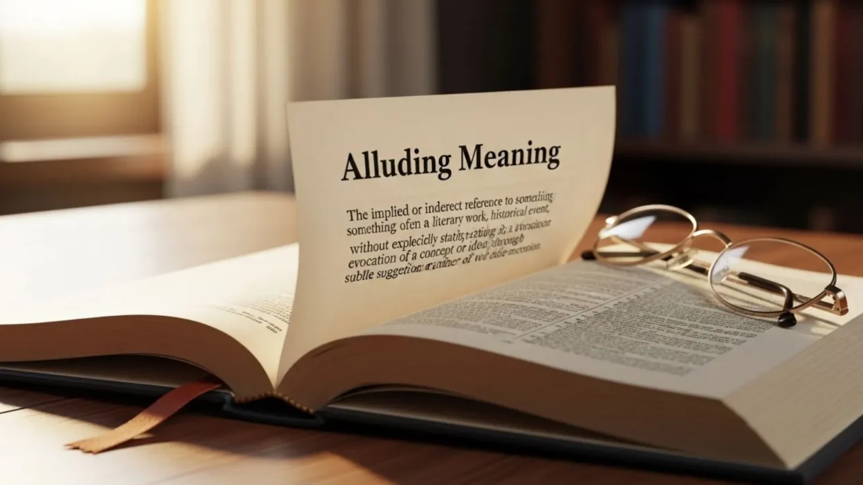 Alluding Meaning