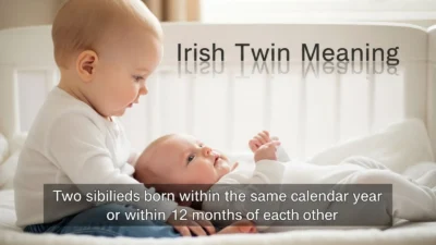 Irish Twin Meaning
