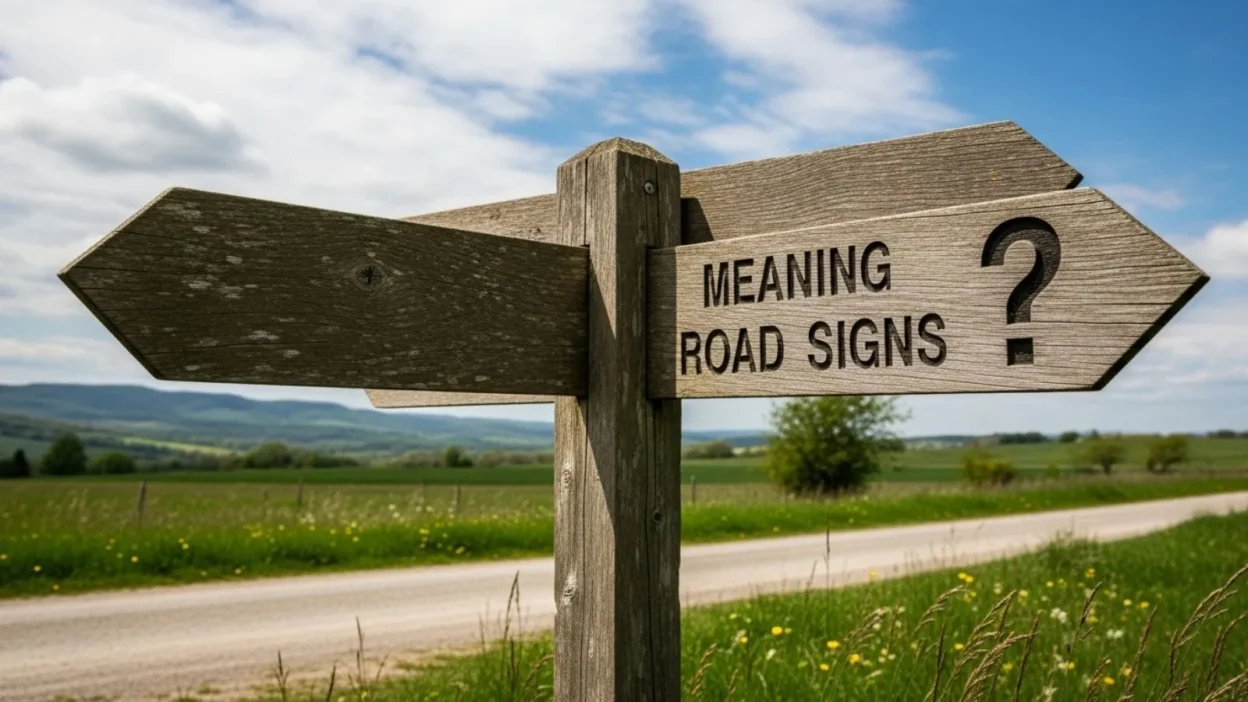 Meaning Road Signs