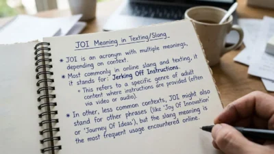 JOI Meaning in Text